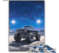 Puzzle da 2000 pezzi di Monster Truck psichedelico, per giochi educativi, giocattoli, regali di compleanno, decorazioni murali (70x100cm)