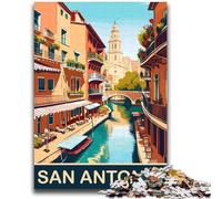 Puzzle da 2000 pezzi di San Antonio per adolescenti, perfetti per le serate di gioco, giocattolo colorato per la casa, regalo da 2000 pezzi (70x100cm)