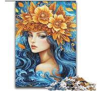 Puzzle da 2000 pezzi "Fiore Bambina" per adolescenti, adatto a persone dai 14 anni in su, idee regalo per la decorazione della casa (70x100cm)