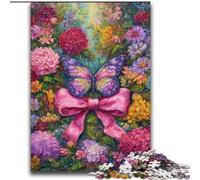 Puzzle da 2000 pezzi "Fiori e Luna", difficile da completare ma divertente e spiritoso, regalo di compleanno, regalo, decorazione da parete (70x100cm)