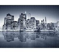 Puzzle da 2000 pezzi Giocattoli in bianco e nero Sfida città d'acqua Giocattoli impossibili