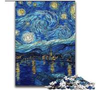 Puzzle da 2000 pezzi "Il cielo notturno di Van Gogh" per adulti e ragazzi, un gioco stimolante, ideale come regalo per tutta la famiglia (70x100cm)