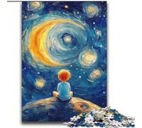 Puzzle da 2000 pezzi "Il piccolo principe del cielo notturno" per adulti e ragazzi,regalo di compleanno per ammazzare il tempo durante le vacanze,regali,decorazione da parete per 14+ anni (70x100cm)