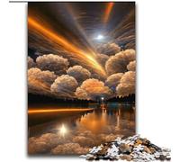 Puzzle da 2000 pezzi "Nuvole da sogno colorate" per adulti e adolescenti, perfetto per trascorrere il tempo in casa e migliorare l'amore tra coppie (70x100cm)