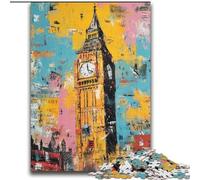 Puzzle da 2000 pezzi Parigi e Londra per adulti e adolescenti, regalo di compleanno per trascorrere il tempo in casa, regali, decorazione da parete per 14+ anni (70x100cm)