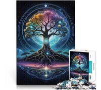 Puzzle da 2000 pezzi per adolescenti Albero Cosmico della Vita Giocattoli da gioco per regalo di famiglia Decorazione d'arte per la casa 70x100cm