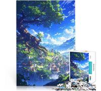 Puzzle da 2000 pezzi per adolescenti Albero della vita per il giocattolo di sfida del gioco educativo Lista dei desideri con Babbo Natale 70x100cm