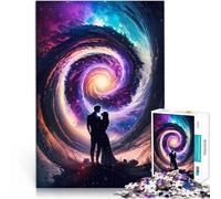 Puzzle da 2000 pezzi per adolescenti Amore per il cosmo Gioco di famiglia antistress sfida difficile con poster abbinato e foglio di quiz 70x100cm