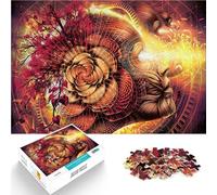 Puzzle da 2000 pezzi per adolescenti Anatomia floreale Antistress Vacanza in patria Uccidere il tempo Decorazioni e regali unici per la casa 70x100cm