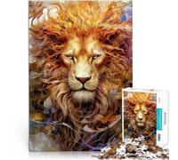 Puzzle da 2000 pezzi per adolescenti Arte animale del leone selvaggio Giochi Giocattoli Regalo Adatto per la decorazione del desktop 70x100cm