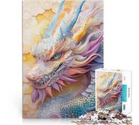 Puzzle da 2000 pezzi per adolescenti Arte del drago di carta Sfida di gioco educativo giocattolo Migliorare l'amore tra le coppie 70x100cm