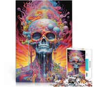Puzzle da 2000 pezzi per adolescenti Arte psichedelica Giocattoli da gioco per regalo di famiglia Adatto per la decorazione del desktop 70x100cm