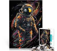 Puzzle da 2000 pezzi per adolescenti Astronauta incredibile giocattoli educativi per l'apprendimento Lista dei desideri con Babbo Natale 70x100cm