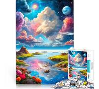 Puzzle da 2000 pezzi per adolescenti Bellissimo Universo Giocattolo educativo antistress Attività divertenti a casa, regali di compleanno, regali di viaggio, 70x100cm
