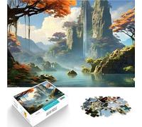 Puzzle da 2000 pezzi per adolescenti Cascata a cascata Antistress Vacanza in patria Uccidere il tempo perché è ideale come regalo per tutta la famiglia 70x100cm