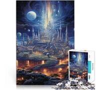 Puzzle da 2000 pezzi per adolescenti castello fantastico Vacanza a casa: uccidere il tempo offerte come regali per tutta la famiglia 70x100cm
