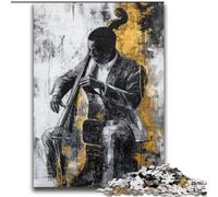 Puzzle da 2000 pezzi per adolescenti che suonano la chitarra, pittura a olio, gioco stimolante, giocattoli, offerte come regali per tutta la famiglia per età 14+ 70x100cm