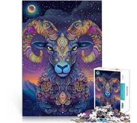 Puzzle da 2000 pezzi per adolescenti Cielo stellato e pecore Sfida di gioco educativo giocattolo offerte come regali per tutta la famiglia 70x100cm