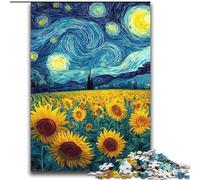 Puzzle da 2000 pezzi per adolescenti Cielo stellato Girasole Adatto dai 14 anni in su Gioco impegnativo Ottimo regalo per giocare 70x100cm