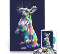 Puzzle da 2000 pezzi per adolescenti Coniglio per il giocattolo di sfida del gioco educativo Collezione di artisti, Belle arti 70x100cm
