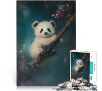Puzzle da 2000 pezzi per adolescenti Cucciolo di panda carino Giocattoli da gioco per regalo di famiglia Ottimi regali e giocattoli 70x100cm
