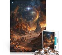 Puzzle da 2000 pezzi per adolescenti Deserto stellato di Astra Per il divertimento in famiglia Regalo di compleanno, regali, arte murale 70x100cm