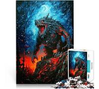 Puzzle da 2000 pezzi per adolescenti Dipinto di Bestia Feroce giocattoli educativi per l'apprendimento offerte come regali per tutta la famiglia 70x100cm