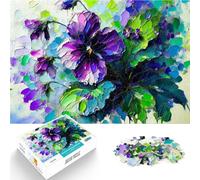 Puzzle da 2000 pezzi per adolescenti Dipinto di viola del pensiero Divertimento in famiglia offerte come regali per tutta la famiglia 70x100cm