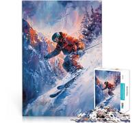Puzzle da 2000 pezzi per adolescenti Discesa emozionante Giocattolo educativo per l'apprendimento Giocattoli per la decorazione della casa 70x100cm