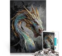 Puzzle da 2000 pezzi per adolescenti Drago arcobaleno Giocattolo educativo intellettuale decomprimente Gioco educativo per compleanno e Natale 70x100cm