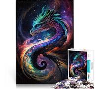 Puzzle da 2000 pezzi per adolescenti Drago Cosmico Eterico Allena il tuo cervello e le tue mani Migliorare l'amore tra le coppie 70x100cm