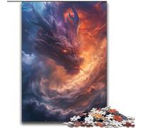 Puzzle da 2000 pezzi per adolescenti e adulti Draghi tra le nuvole, gioco educativo per famiglie, ideale come regalo per tutta la famiglia, dai 14 anni in su, 70x100cm