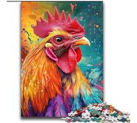 Puzzle da 2000 pezzi per adolescenti e adulti, gallo, antistress, sfida difficile, decorazioni e regali unici per la casa, 70x100cm