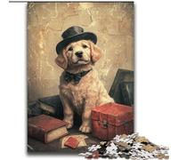 Puzzle da 2000 pezzi per adolescenti e adulti, giocattoli per l'intrattenimento della famiglia con cuccioli felici, poster abbinato e foglio di quiz 70x100cm