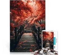 Puzzle da 2000 pezzi per adolescenti Estetica autunnale Giocattoli per l'intrattenimento in famiglia con poster abbinato e foglio di quiz 70x100cm