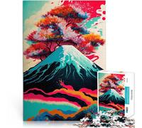 Puzzle da 2000 pezzi per adolescenti Fantasia Fuji Antistress Vacanza in patria Uccidere il tempo perché è ideale come regalo per tutta la famiglia 70x100cm