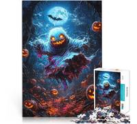 Puzzle da 2000 pezzi per adolescenti Fantasma di Halloween nella foresta Giocattoli da gioco offerte come regali per tutta la famiglia 70x100cm