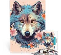 Puzzle da 2000 pezzi per adolescenti Fenrir il lupo nordico Giocattoli da gioco per regalo di famiglia Adatto per la decorazione del desktop 70x100cm