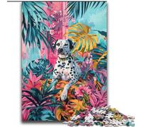 Puzzle da 2000 pezzi per adolescenti, giocattoli educativi con tema Dalmata della foresta pluviale, decorazioni per la casa uniche e regali per bambini dai 14 anni in su, 70x100cm