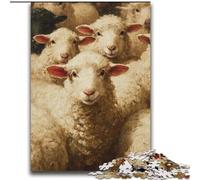 Puzzle da 2000 pezzi per adolescenti, gioco impegnativo a forma di pecora, ideale come regalo per tutta la famiglia, dai 14 anni in su, 70x100cm