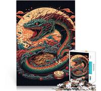 Puzzle da 2000 pezzi per adolescenti Grande Drago Sushi Giocattolo educativo per l'apprendimento Migliorare l'amore tra le coppie 70x100cm