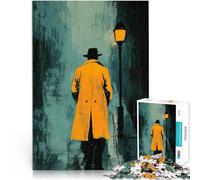 Puzzle da 2000 pezzi per adolescenti Guardiano notturno Vacanza a casa: uccidere il tempo Decorazione murale Regali unici per compleanno e Natale 70x100cm