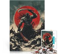 Puzzle da 2000 pezzi per adolescenti Guerriero della Marea Cremisi Gioco pratico Attività divertenti a casa, regali di compleanno, regali di viaggio, 70x100cm