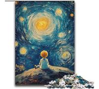 Puzzle da 2000 pezzi per adolescenti Il piccolo principe del cielo notturno Difficile da completare ma divertente e umoristico compleanni e anniversari 70x100cm