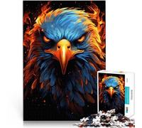 Puzzle da 2000 pezzi per adolescenti Incendio dell'American Eagle Pride Giochi di relax Ogni pezzo è unico - Gioco divertente e stimolante per tutta la famiglia 70x100cm