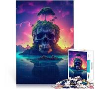 Puzzle da 2000 pezzi per adolescenti isola dell'albero magico II Giocattoli da gioco Ogni pezzo è unico - Gioco divertente e stimolante per tutta la famiglia 70x100cm