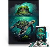 Puzzle da 2000 pezzi per adolescenti isola delle tartarughe giochi divertenti per famiglie Migliorare l'amore tra le coppie 70x100cm