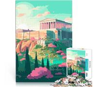 Puzzle da 2000 pezzi per adolescenti L'Acropoli di Atene giocattoli educativi per l'apprendimento Gioco educativo per compleanno e Natale 70x100cm