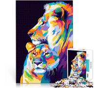 Puzzle da 2000 pezzi per adolescenti Leone Aiuta il cervello ad allenare i giocattoli che creano dipendenza per coltivare la pazienza Idee regalo 70x100cm