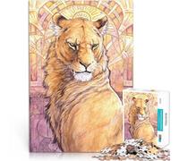 Puzzle da 2000 pezzi per adolescenti leone sacro Antistress Vacanza in patria Uccidere il tempo Gioco educativo per compleanno e Natale 70x100cm